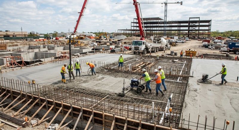 Commercial Slab Installation in Palmetto, FL
