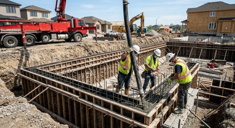 Concrete Foundation Pouring in Sarasota County, FL