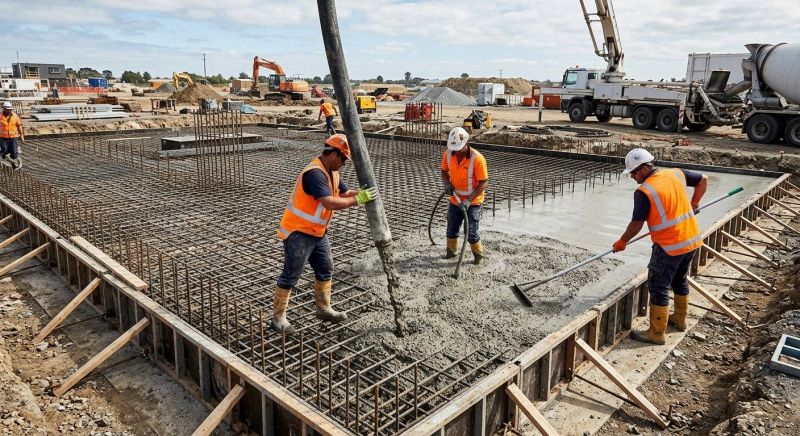 Foundation Wall Pouring in Englewood, FL
